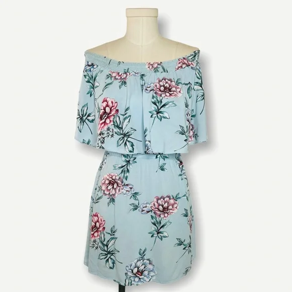 Show Me Your Mumu Casita Off Shoulder Mini Dress Size XS - Picture 4 of 13